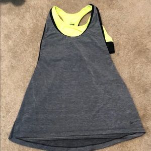 Nike built in bra tank